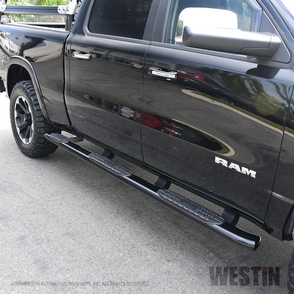 Westin Automotive 19-C RAM 1500 CREW CAB(EXCL.REBEL)(5.5FT BED)BLK PRO TRAXX 5 OVAL W2W NERF BARS 21-534705 - main